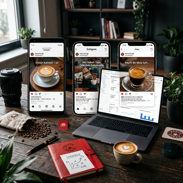 Kahve Durağı Sosyal Medya Yönetimi - Rekland Medya